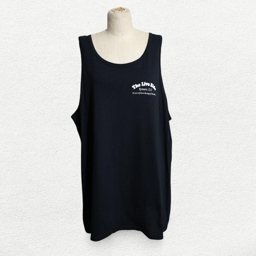 The Live Ride Tank Top in Black